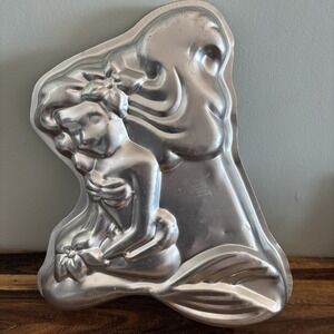 Vintage Wilton Disney The Little Mermaid Ariel Cake‎ Pan~#2105-3400